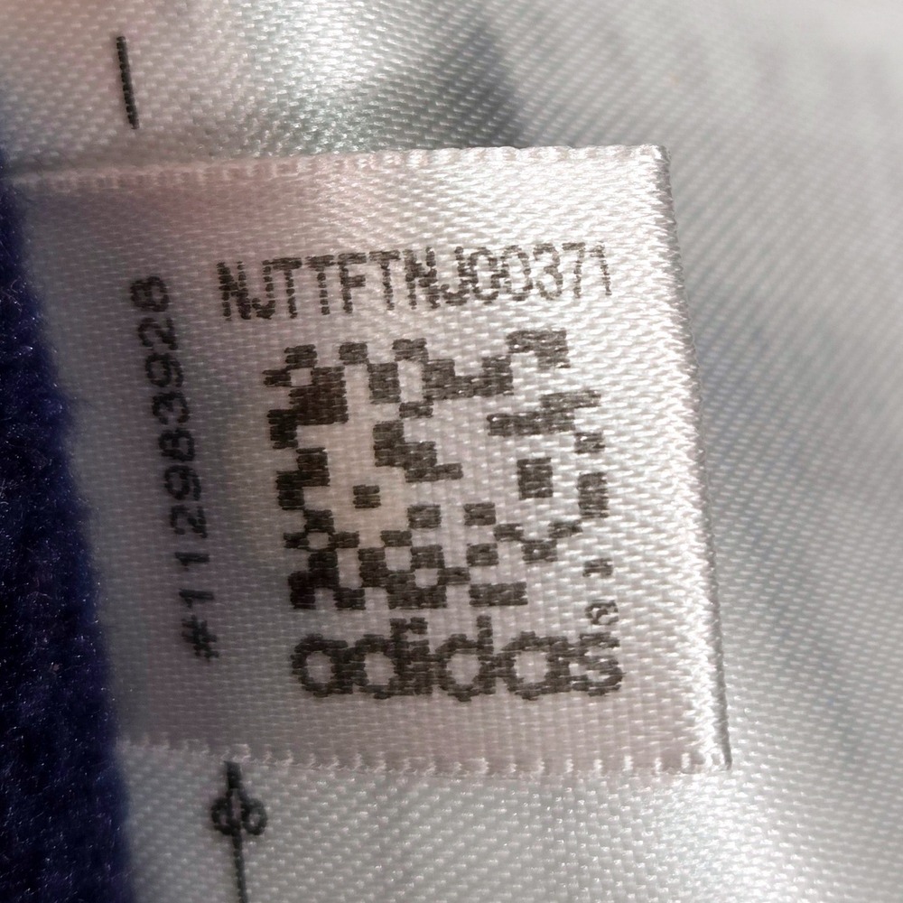Adidas LA Galaxy Hoodie Mens Large Navy Blue Excellent Climawarm Quarter Zip MLS - Picture 14 of 16